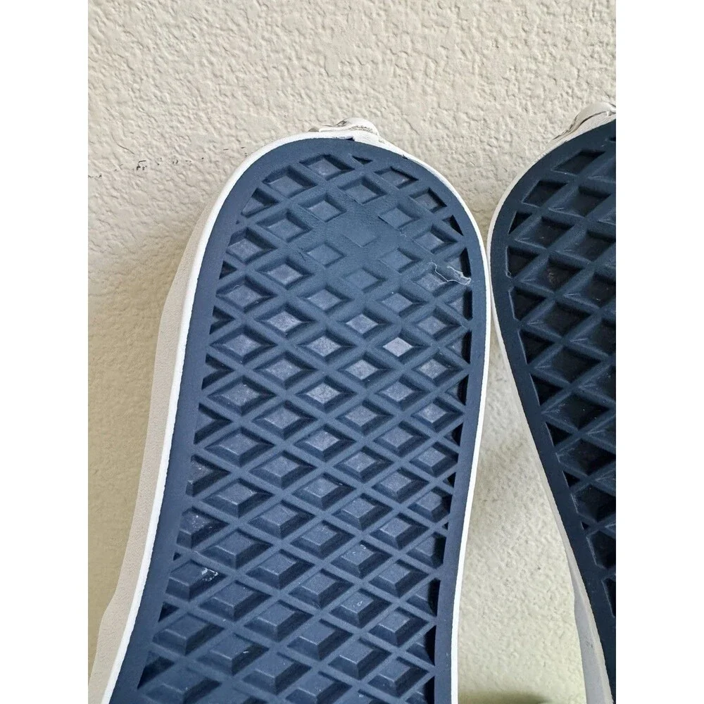 VANS Classic Men's Blue/White Canvas Lace-Up Sneakers size 13